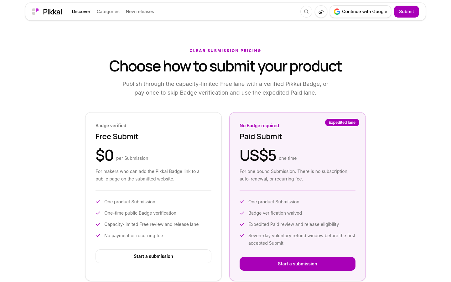 Pricing