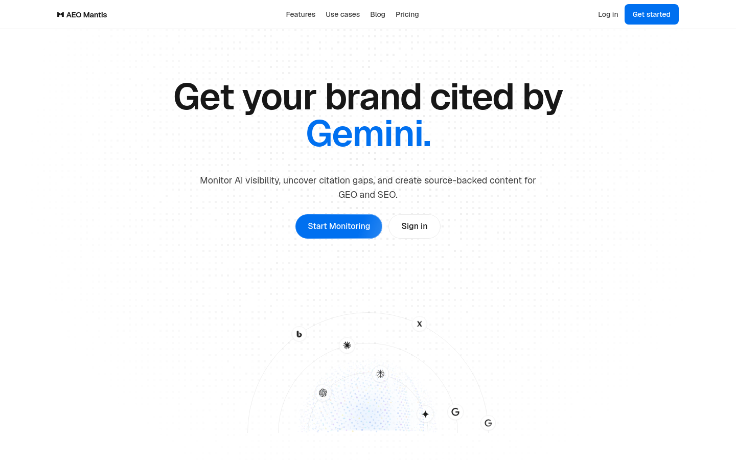 Captured Homepage / Lander