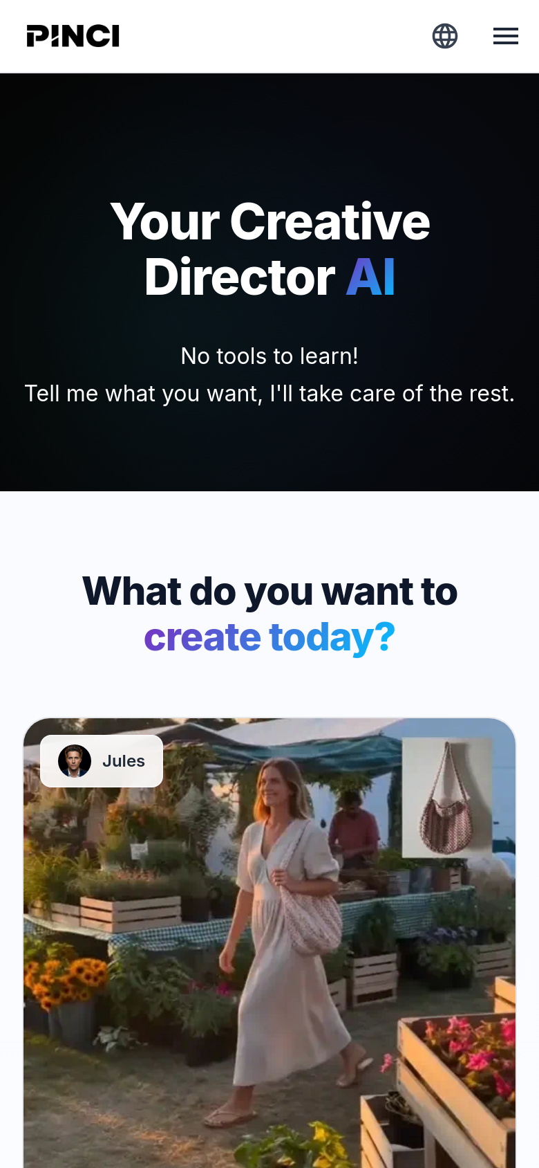 Captured Homepage / Lander