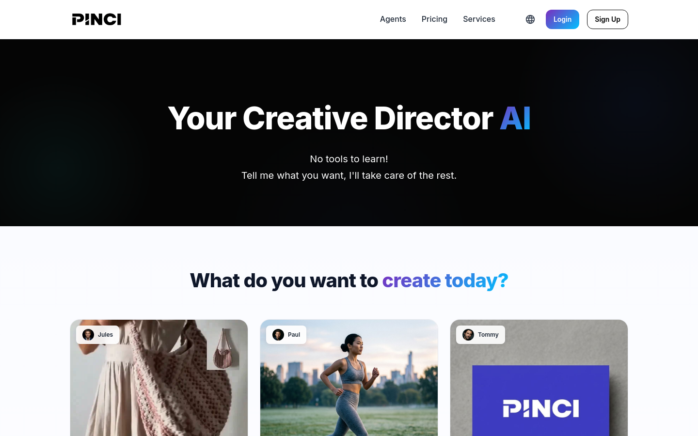 Captured Homepage / Lander