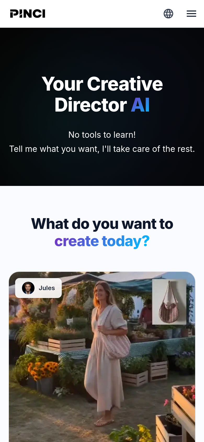 Homepage / Lander
