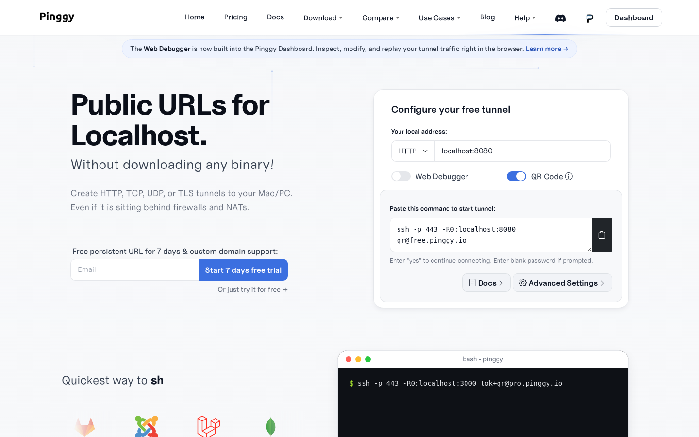 Captured Homepage / Lander