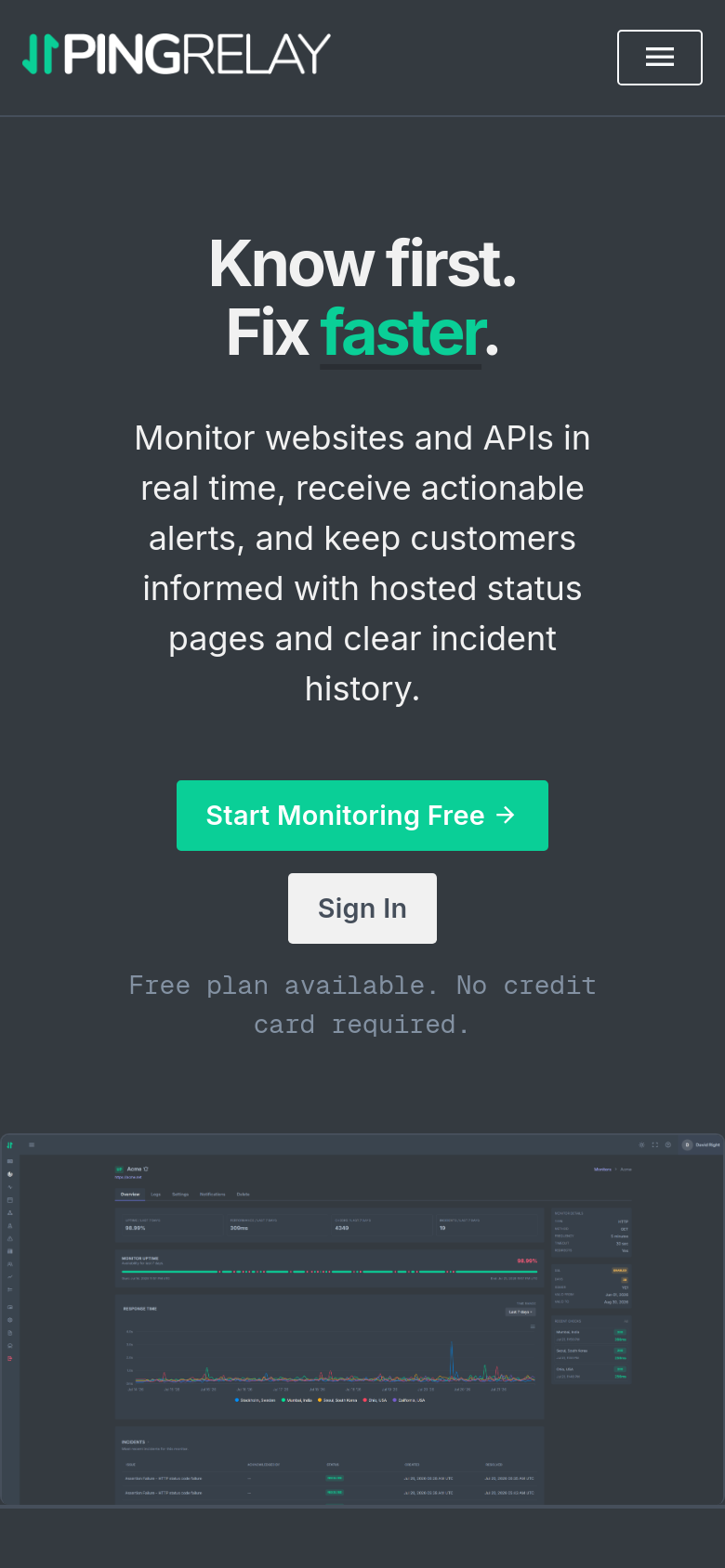 Homepage / Lander