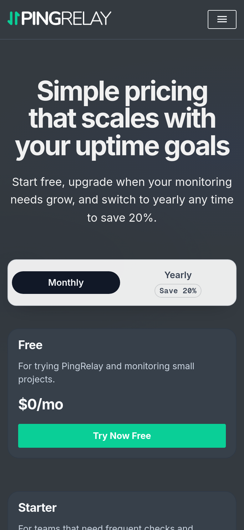 Pricing