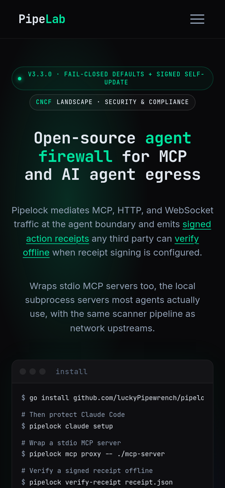 Homepage / Lander