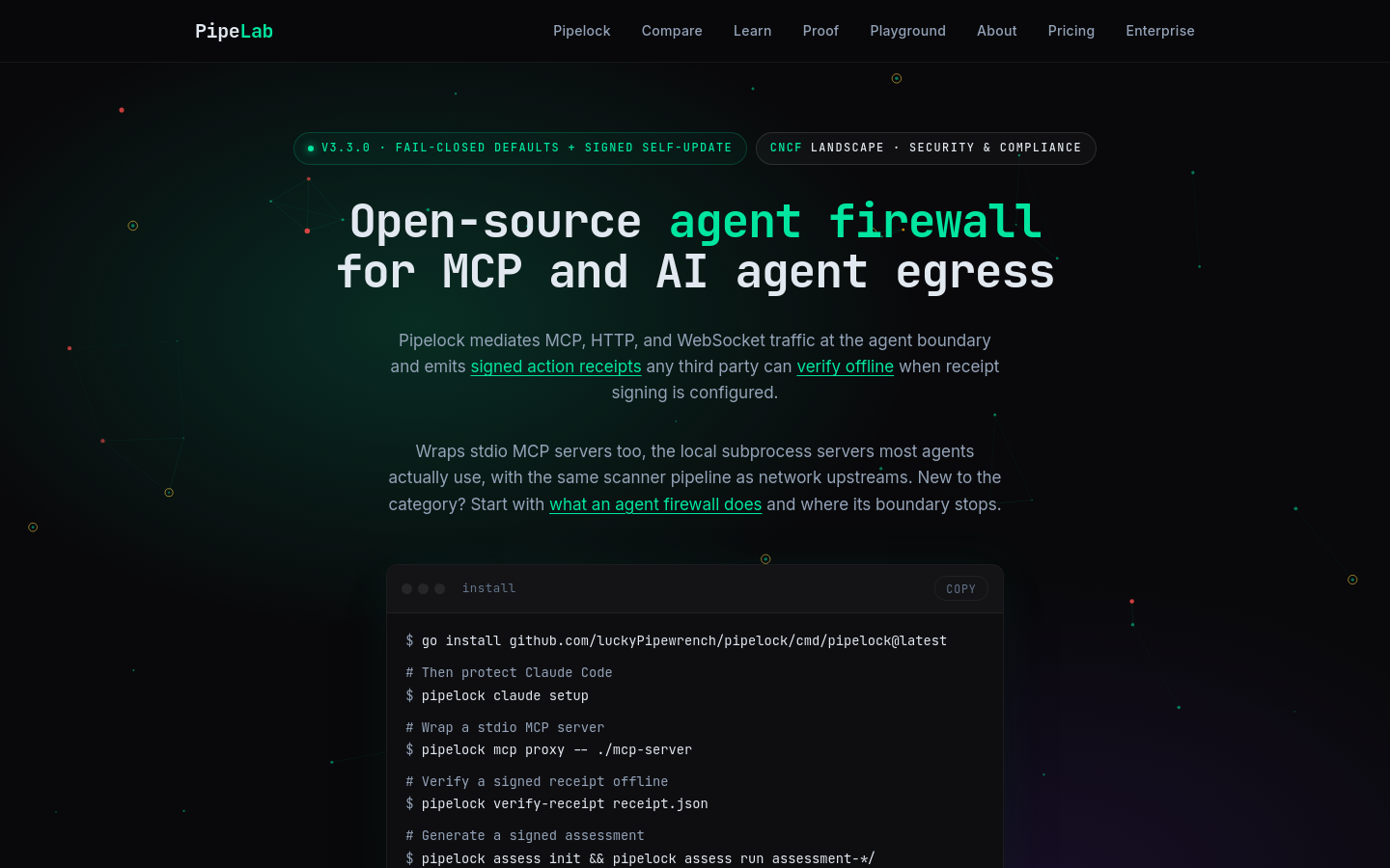 Captured Homepage / Lander