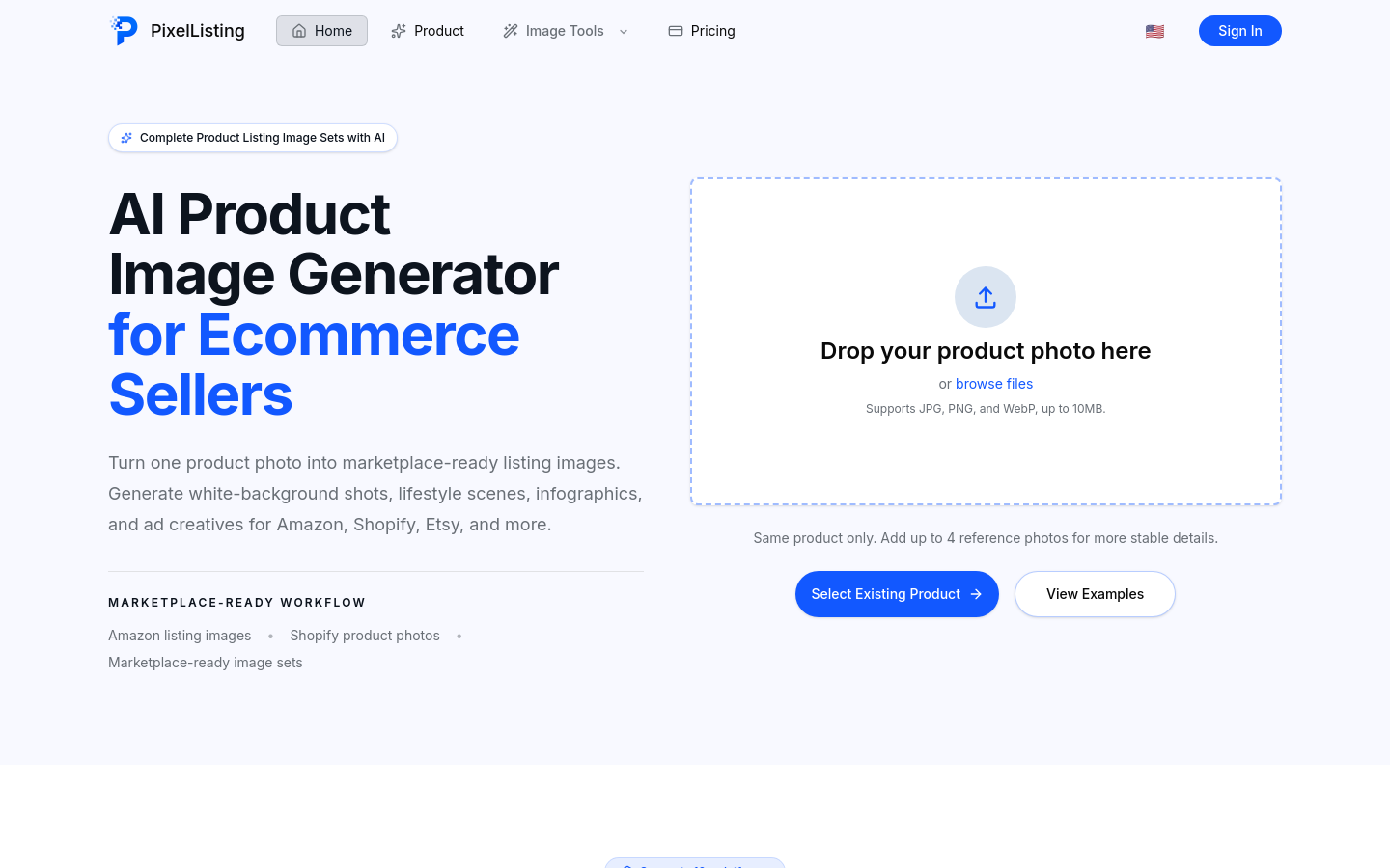 Captured Homepage / Lander