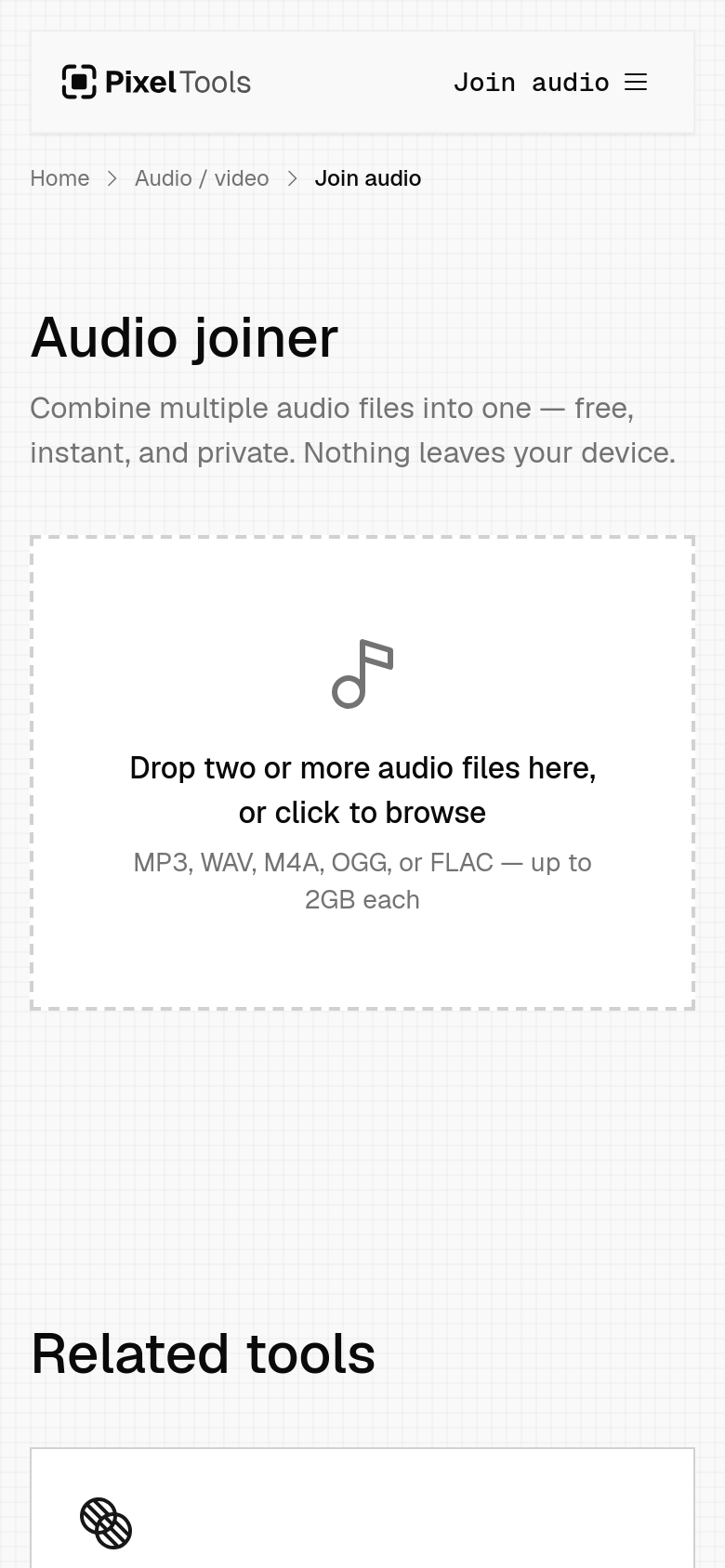 Join Audio