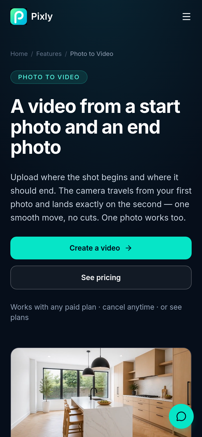 Start End Frame Video