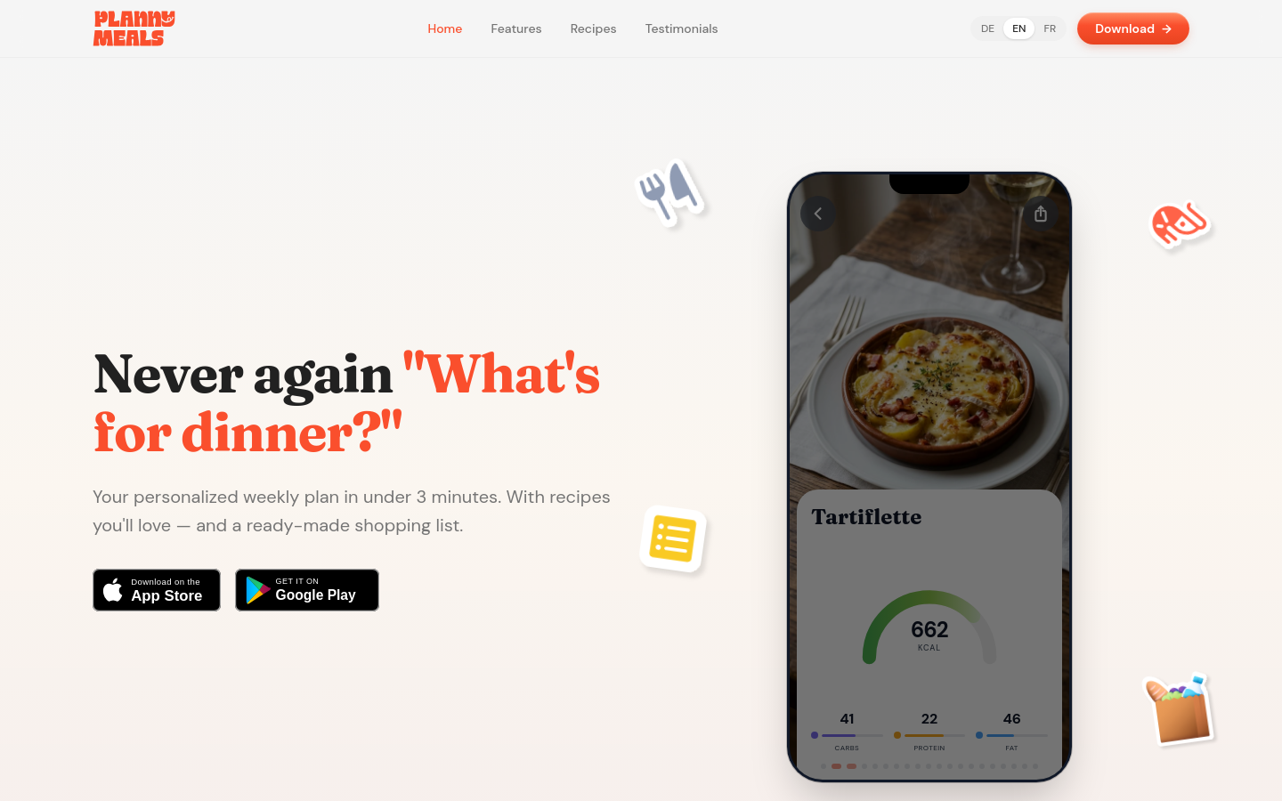 Captured Homepage / Lander