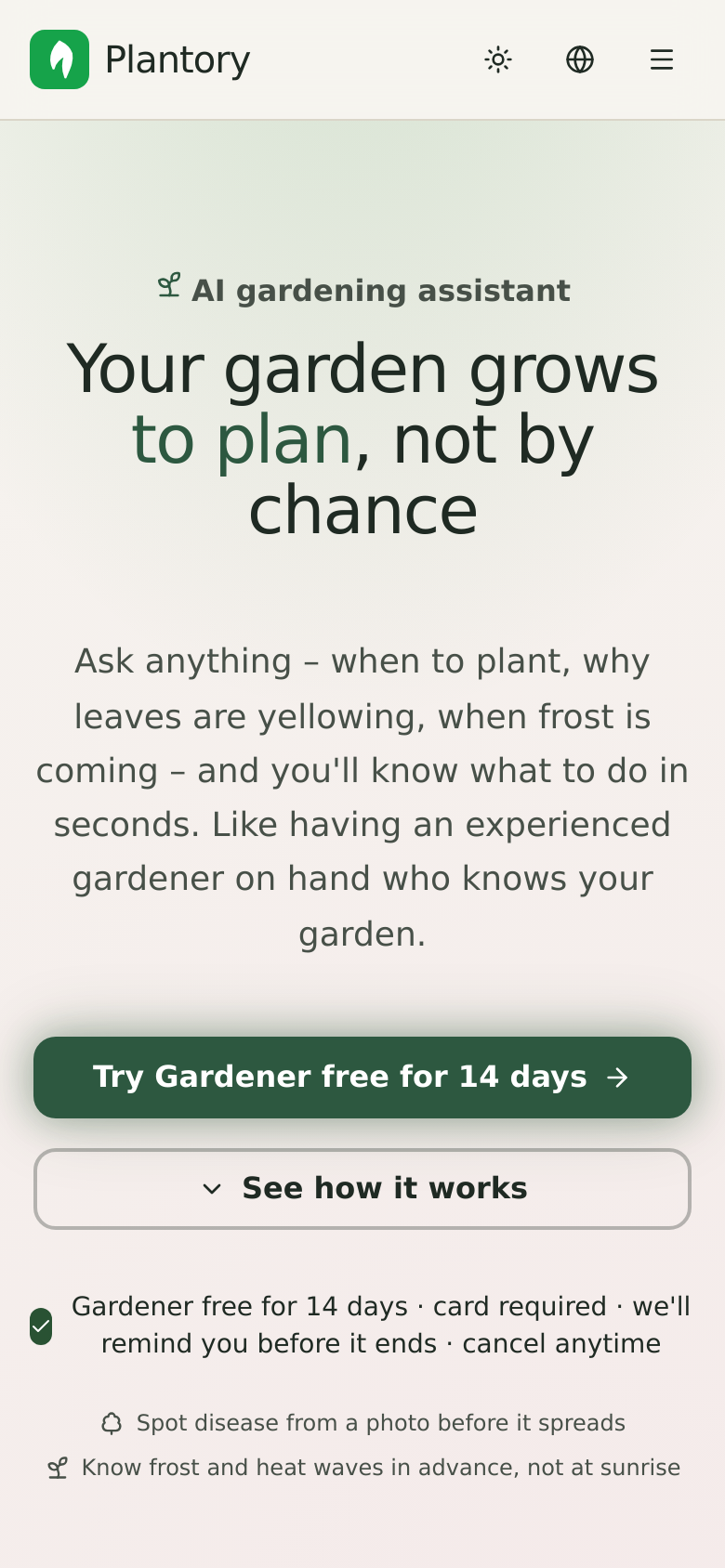Homepage / Lander