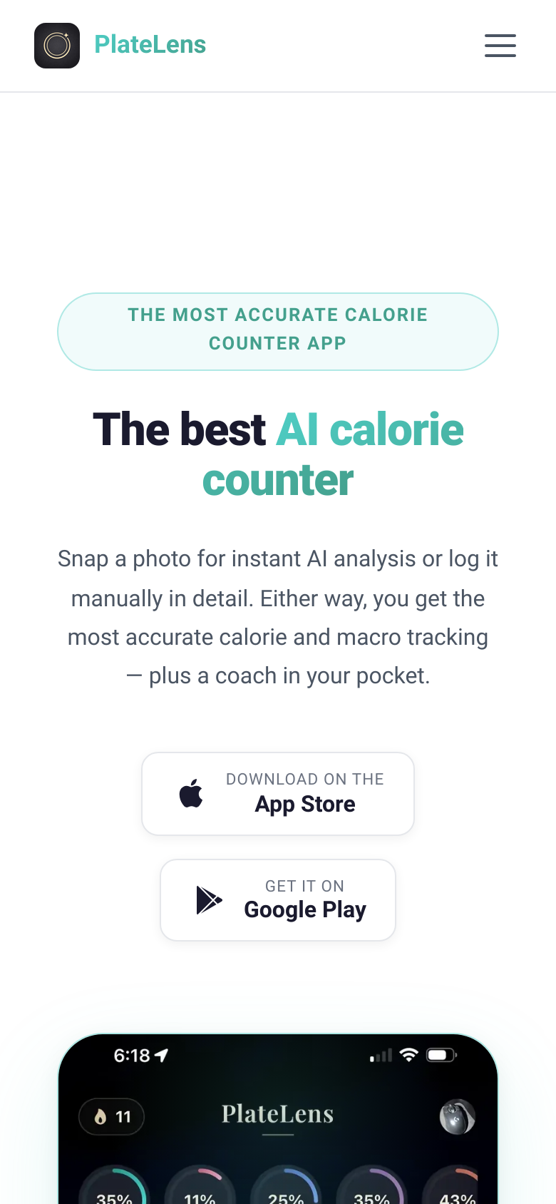 Homepage / Lander
