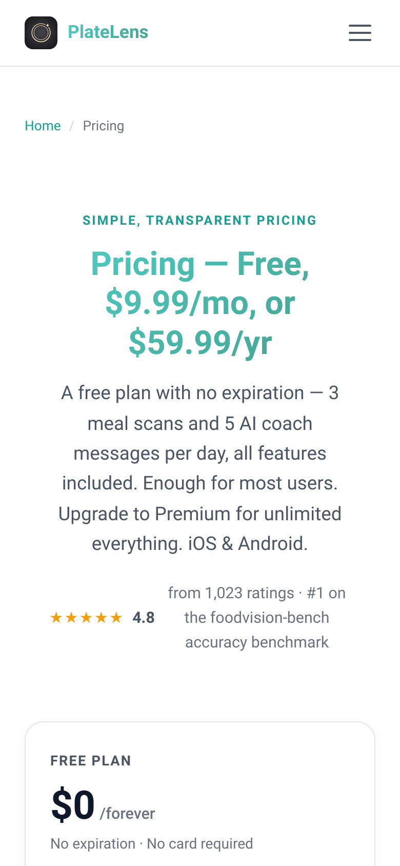 Pricing