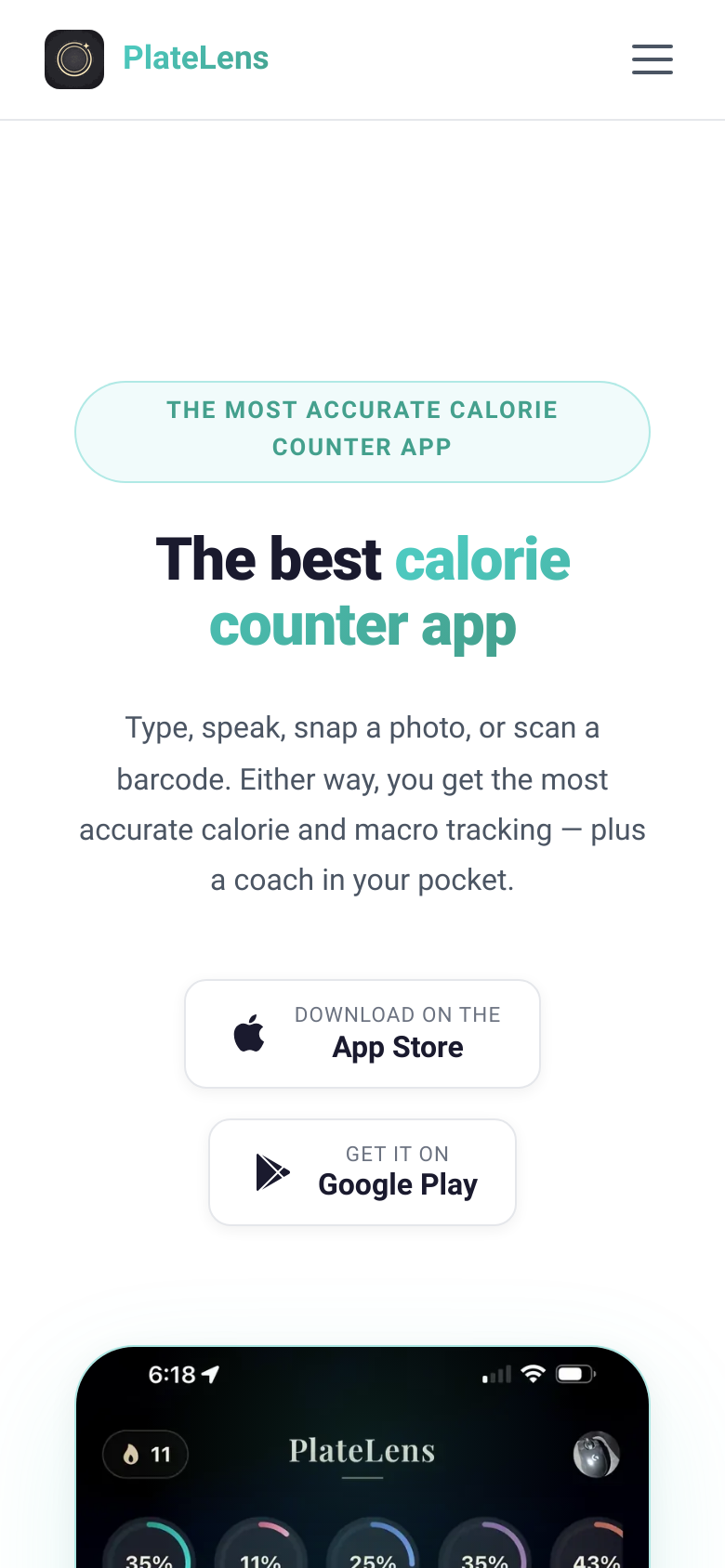 Homepage / Lander