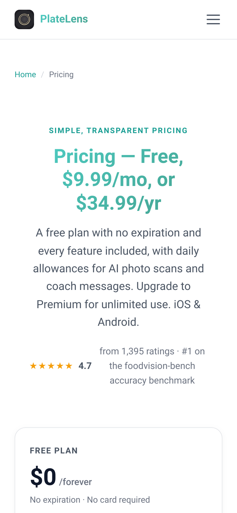 Pricing