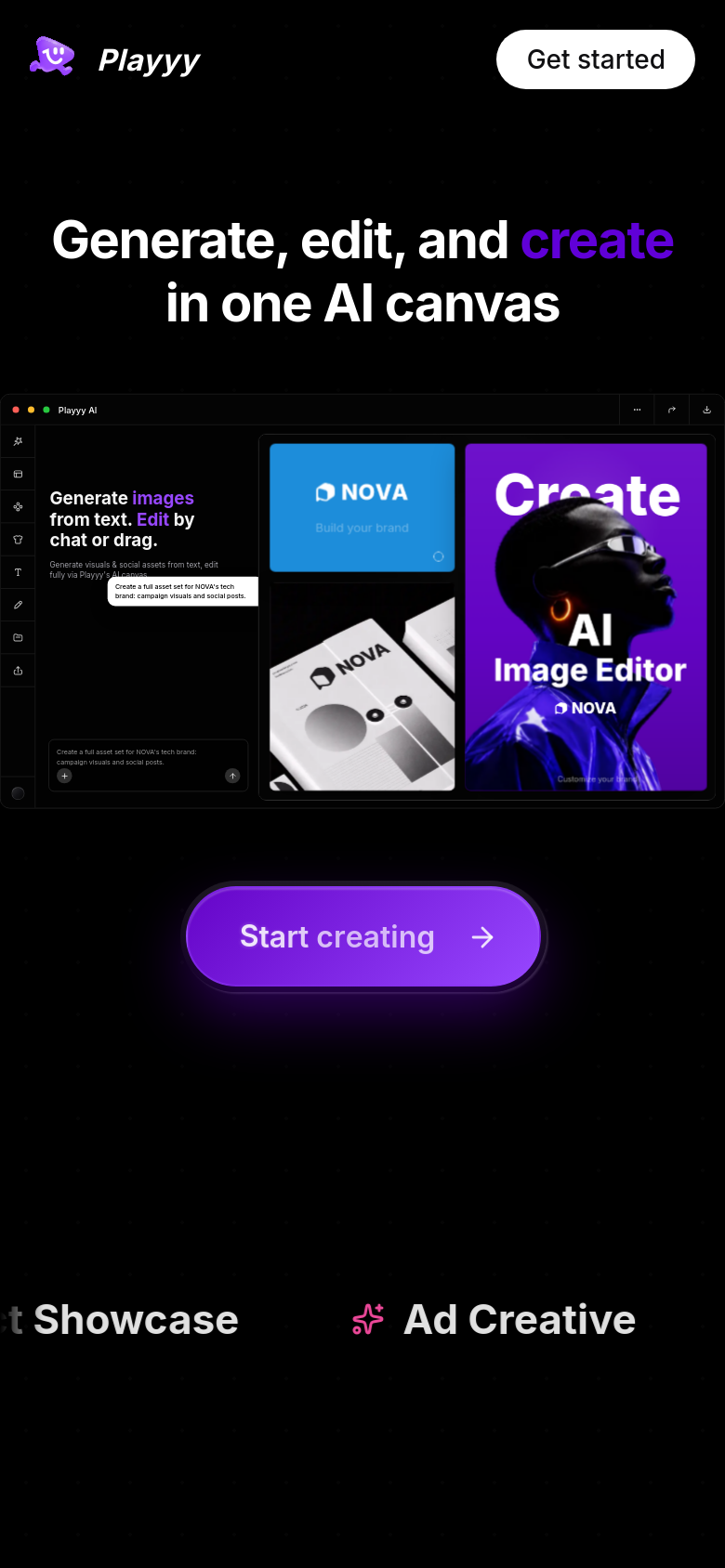 Homepage / Lander
