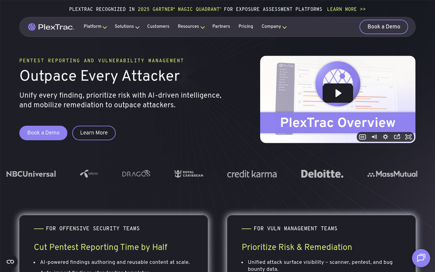 Captured Homepage / Lander