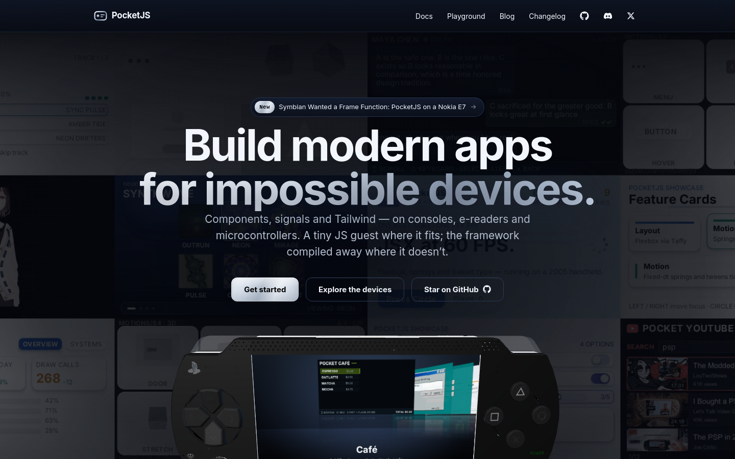 Captured Homepage / Lander