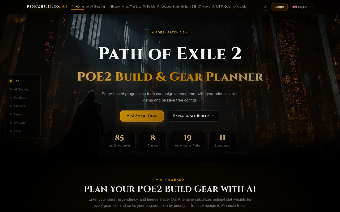 Captured Homepage / Lander