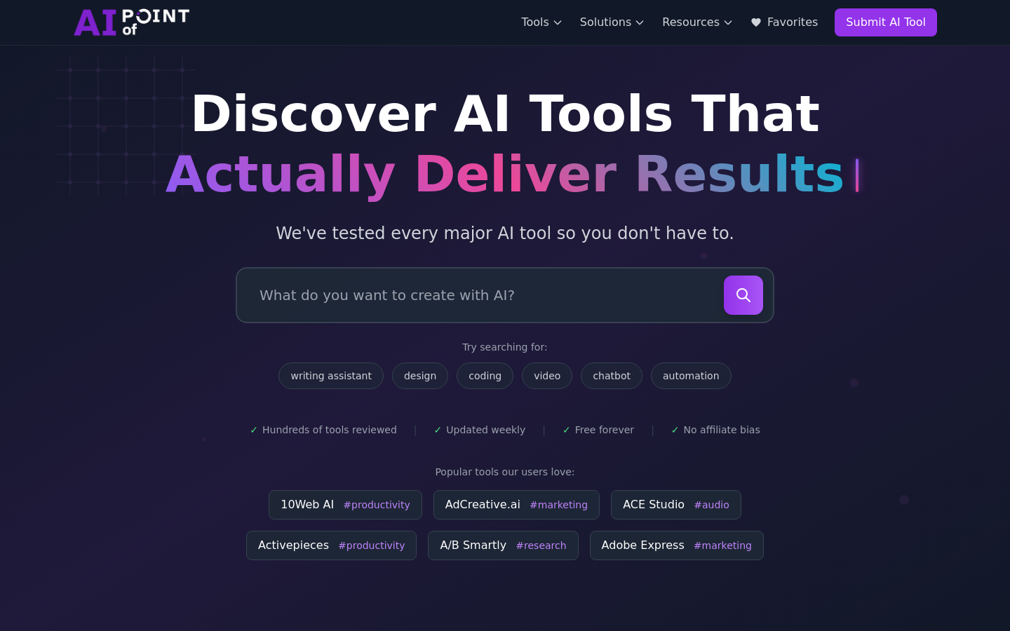 Captured Homepage / Lander