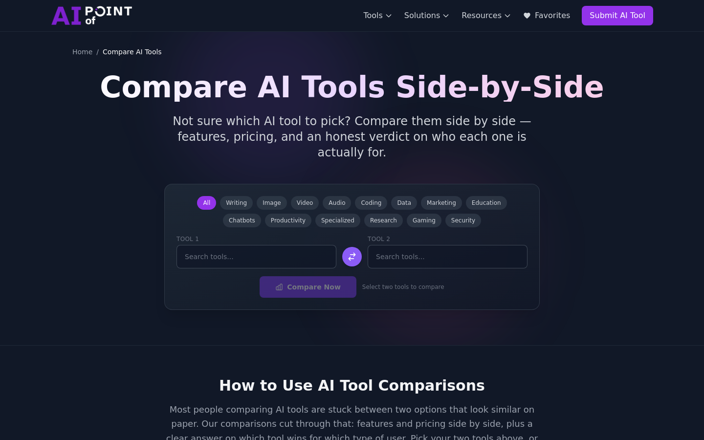 Compare Ai Tools