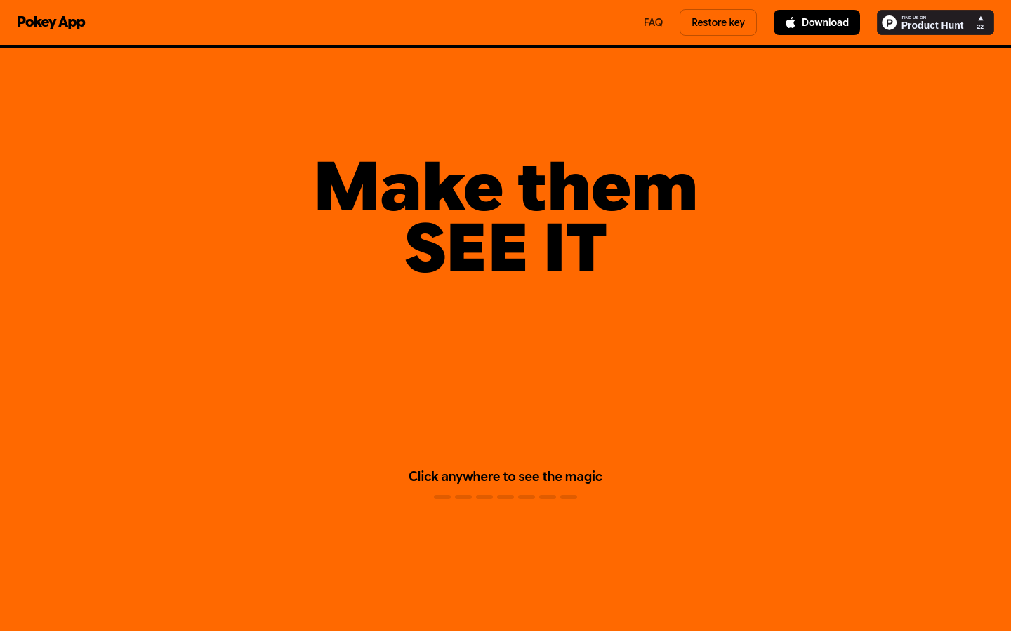 Captured Homepage / Lander