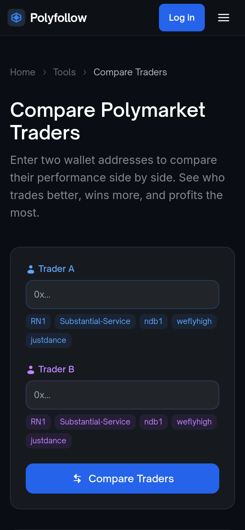 Compare Traders