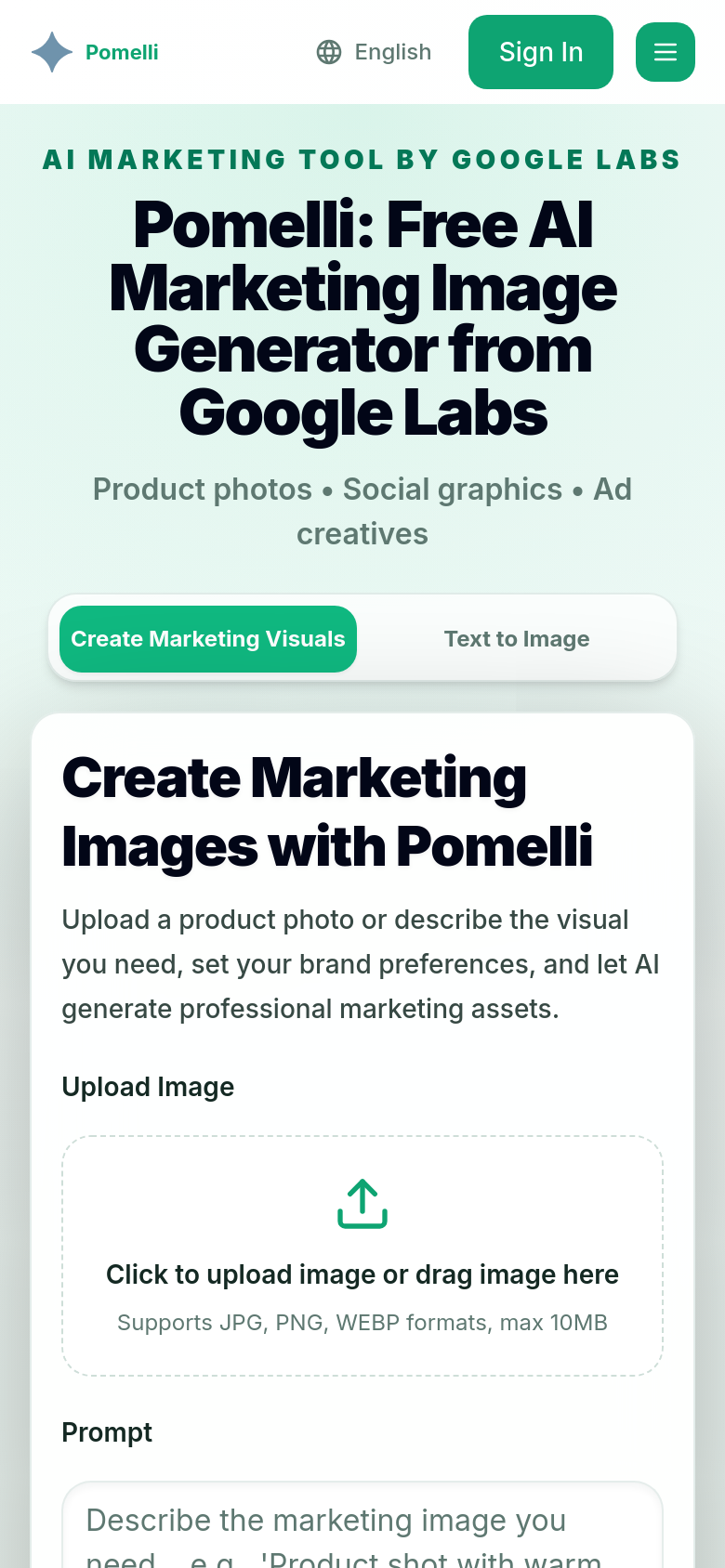 Homepage / Lander