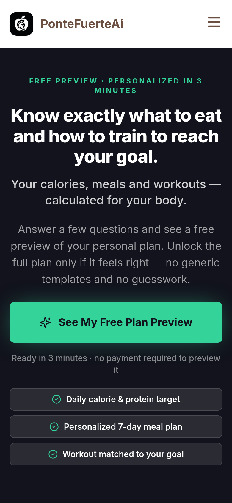 Homepage / Lander
