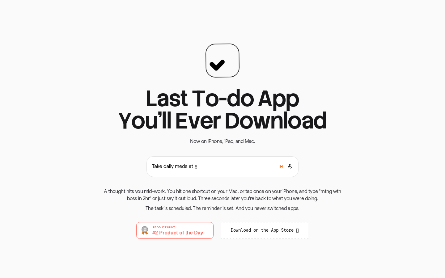 Above-the-fold capture of poptask.bar