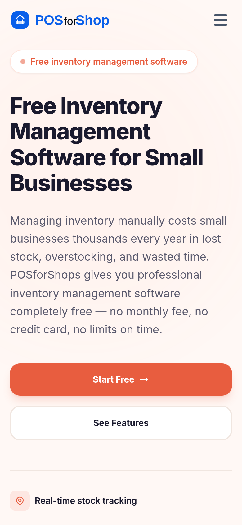 Features Inventory Management