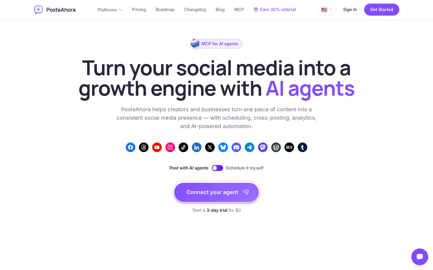 Captured Homepage / Lander