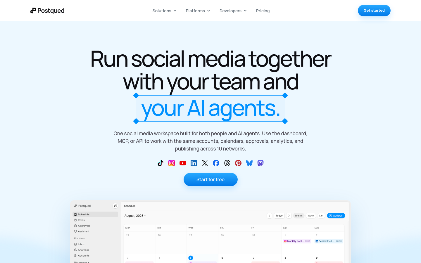 Captured Homepage / Lander
