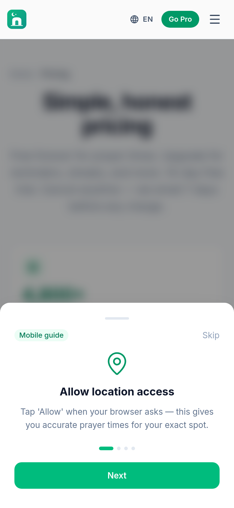 Pricing