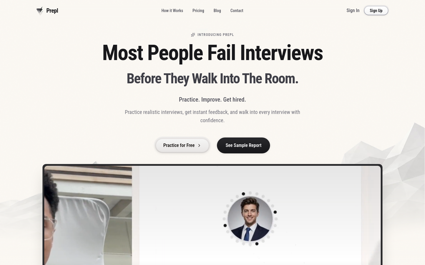 Captured Homepage / Lander