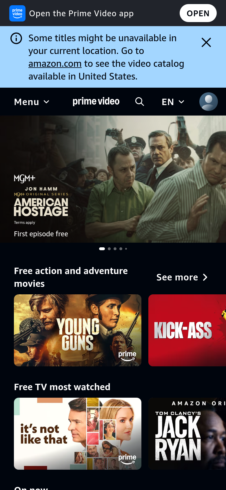 Homepage / Lander