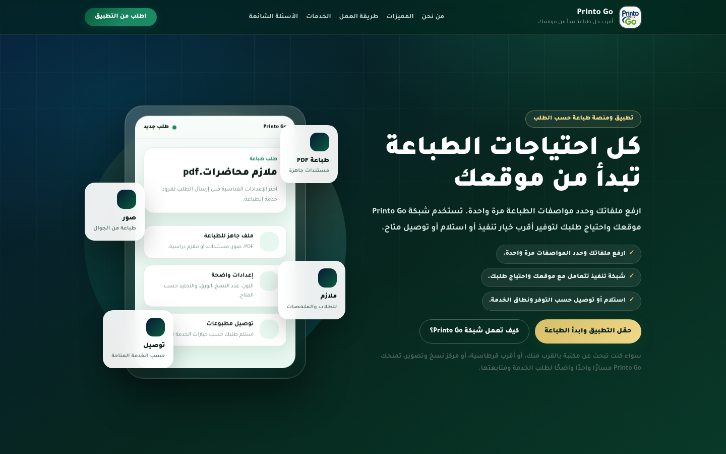 Captured Homepage / Lander