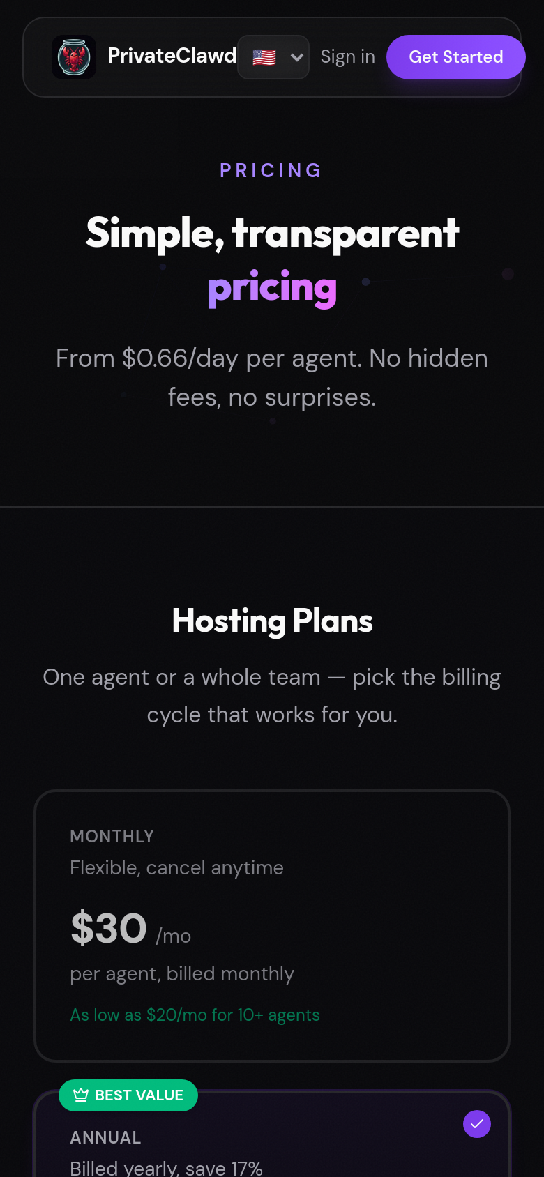 Pricing