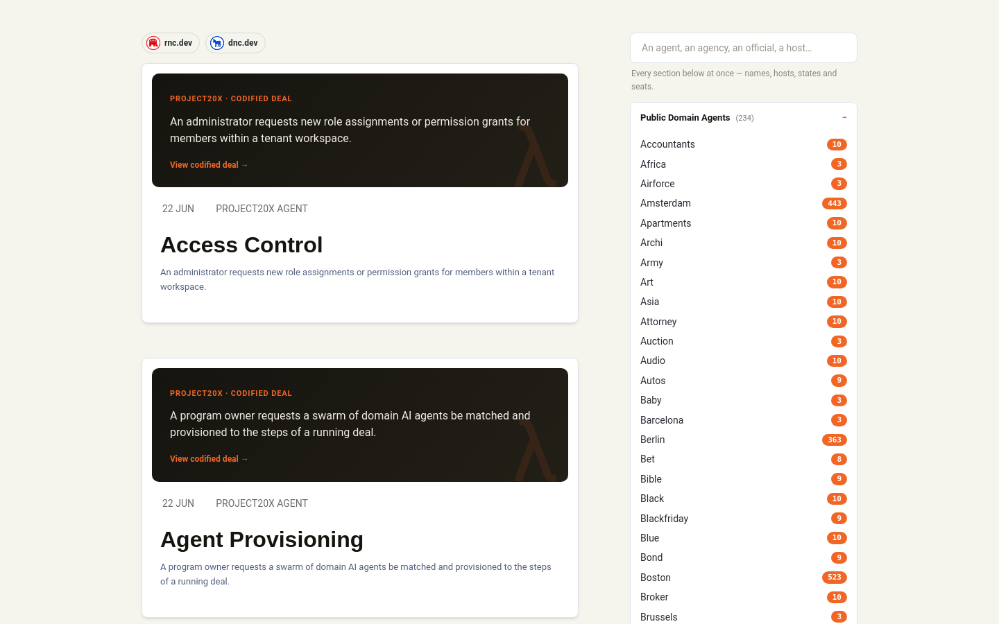 Captured Homepage / Lander