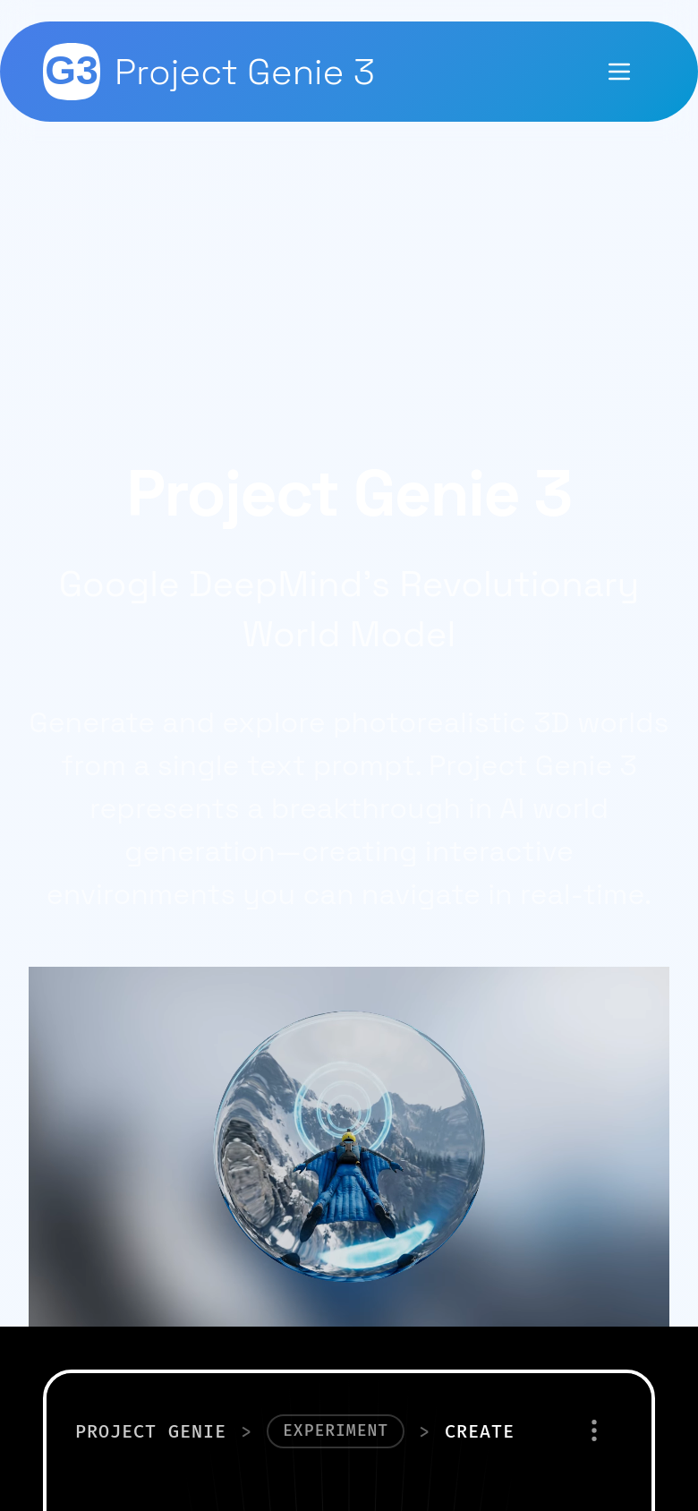 Homepage / Lander