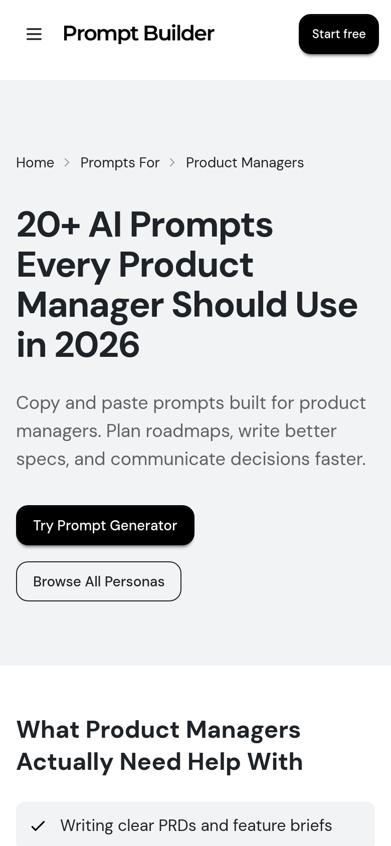 Prompts For