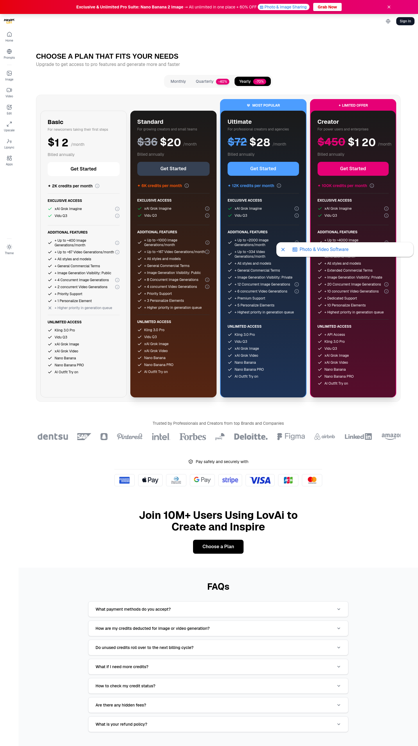 Price anchor element