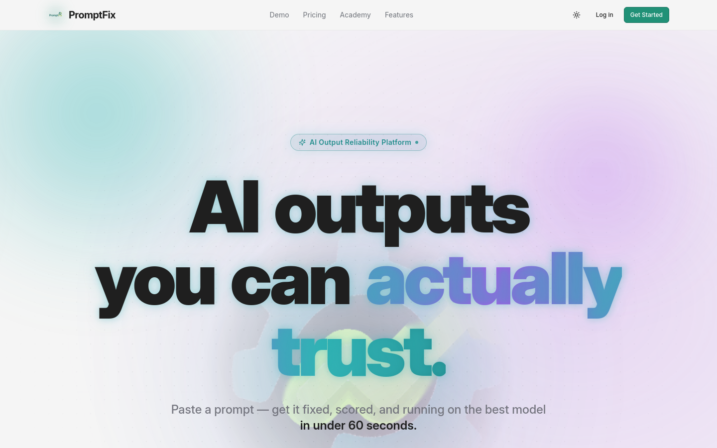 Captured Homepage / Lander