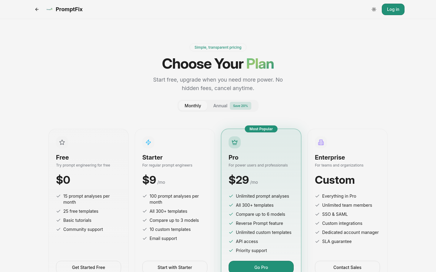 Pricing