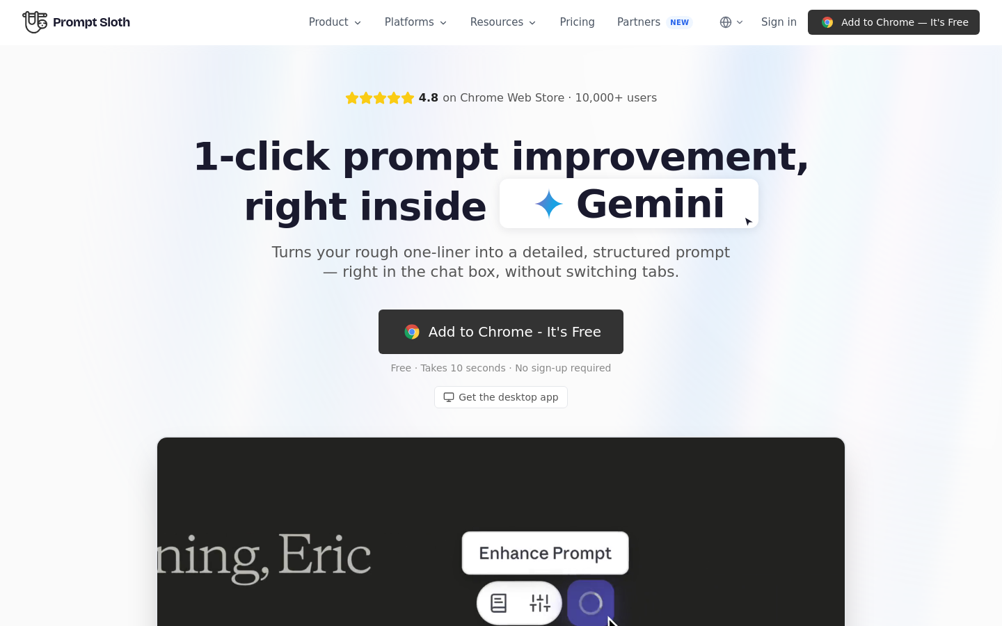 Captured Homepage / Lander