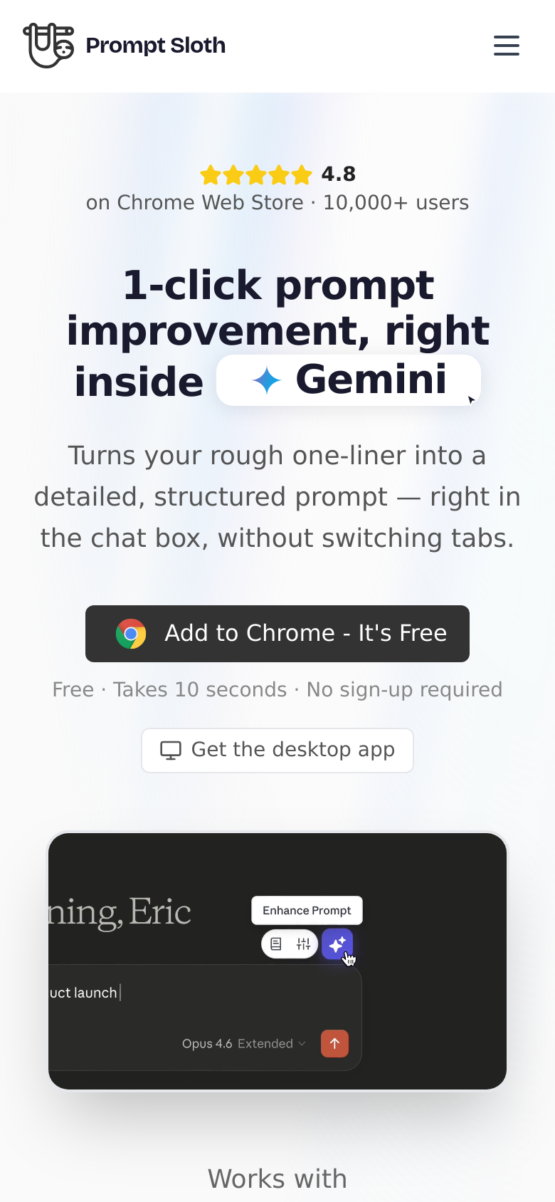 Homepage / Lander