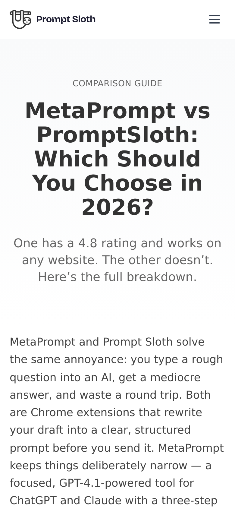 Compare