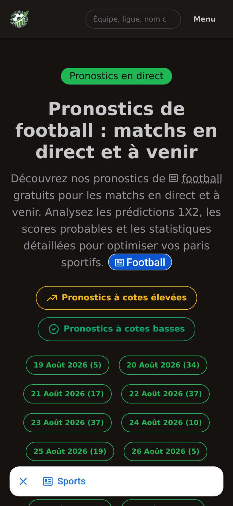 Homepage / Lander