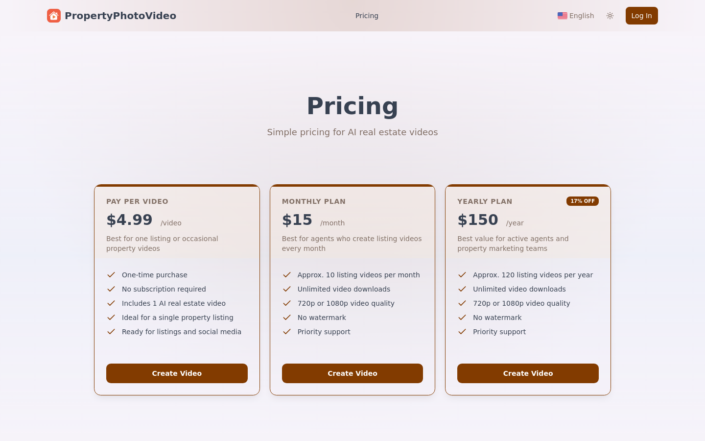 Pricing