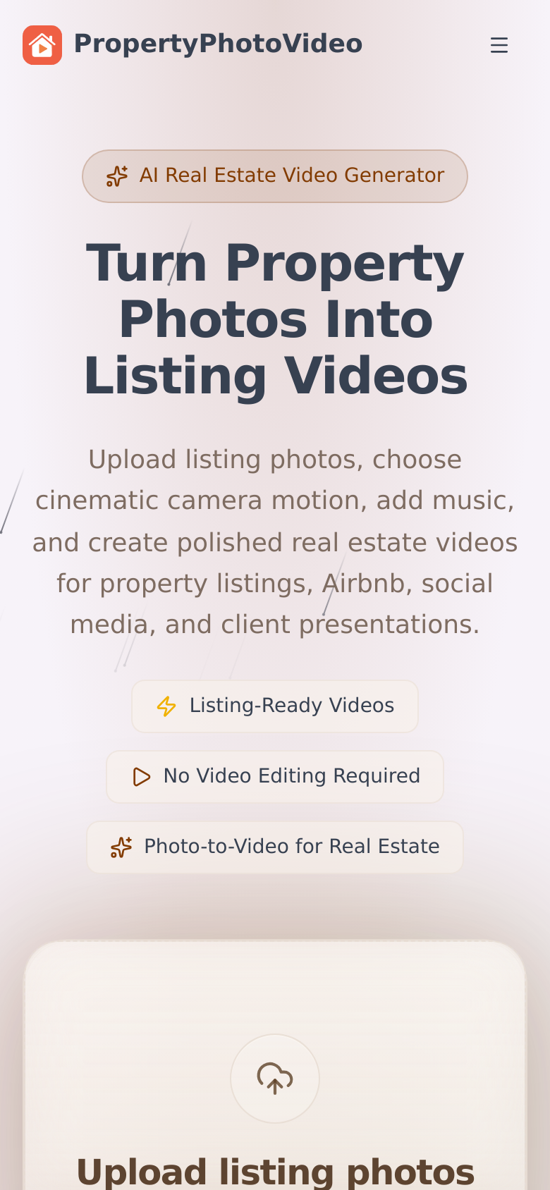 Homepage / Lander